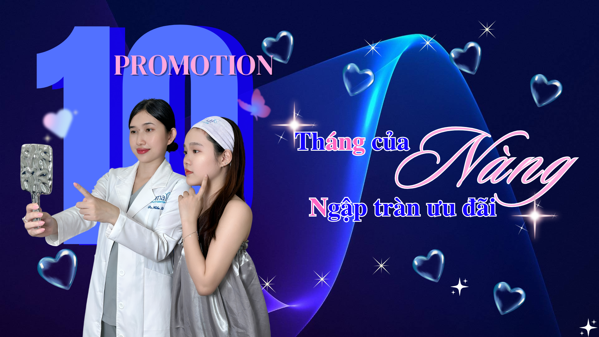 Chương Trình Khuyến Mãi Tháng 10 – Eternal Beauty Center: Tháng Của Nàng, Ưu Đãi Ngập Tràn