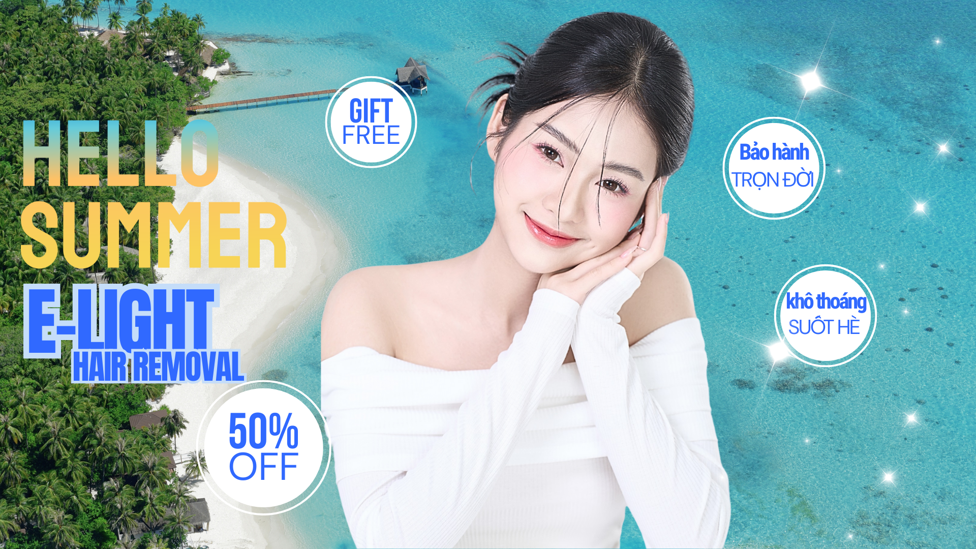 Triệt lông E-Light – Mặc đồ xinh không ngại gì