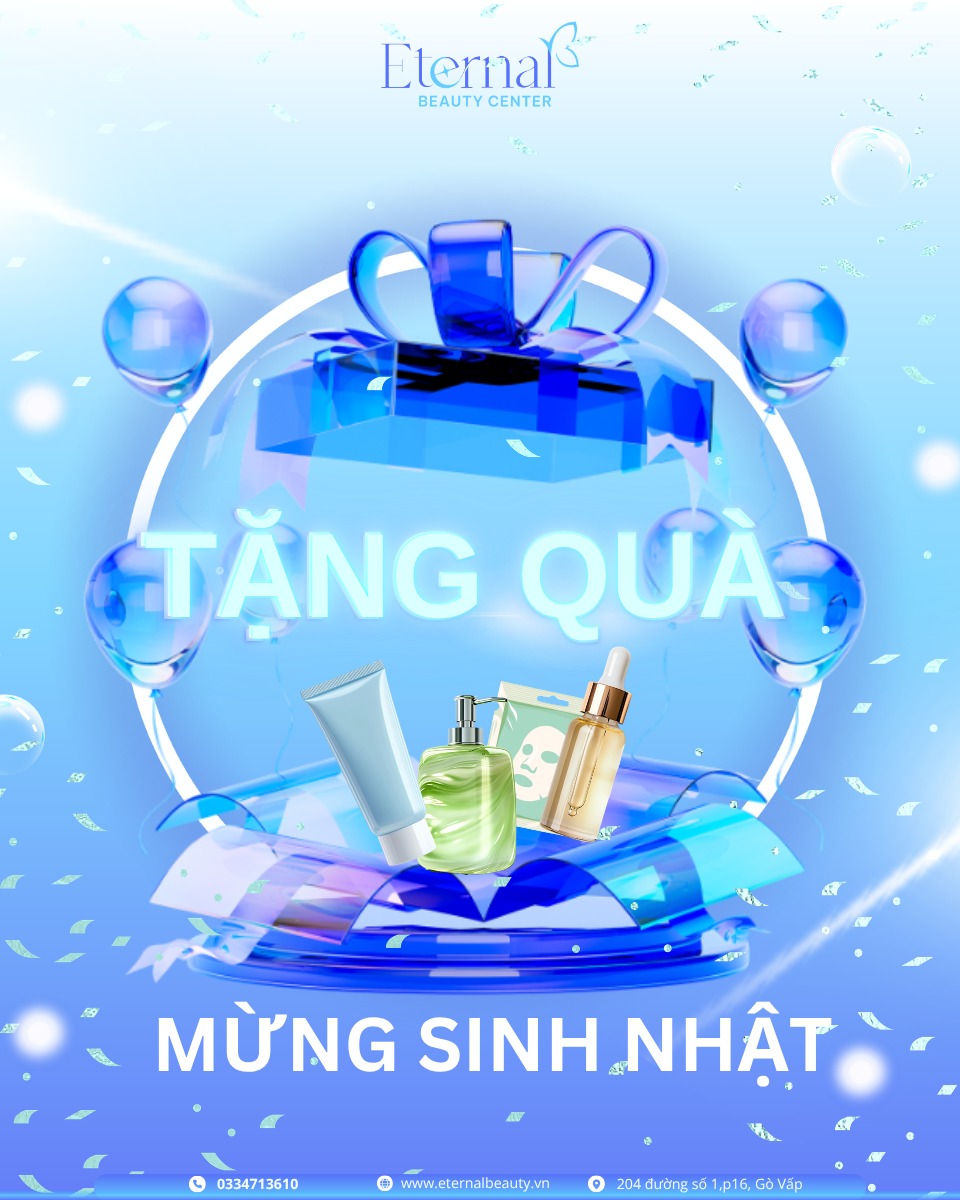 Eternal Beauty Center Birthday Gifts: 30% Off Treatments & Surprise Prizes