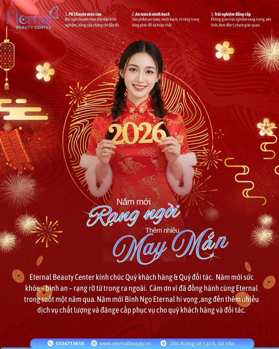 Eternal Beauty Center chúc mừng năm mới Xuân Bính Ngọ