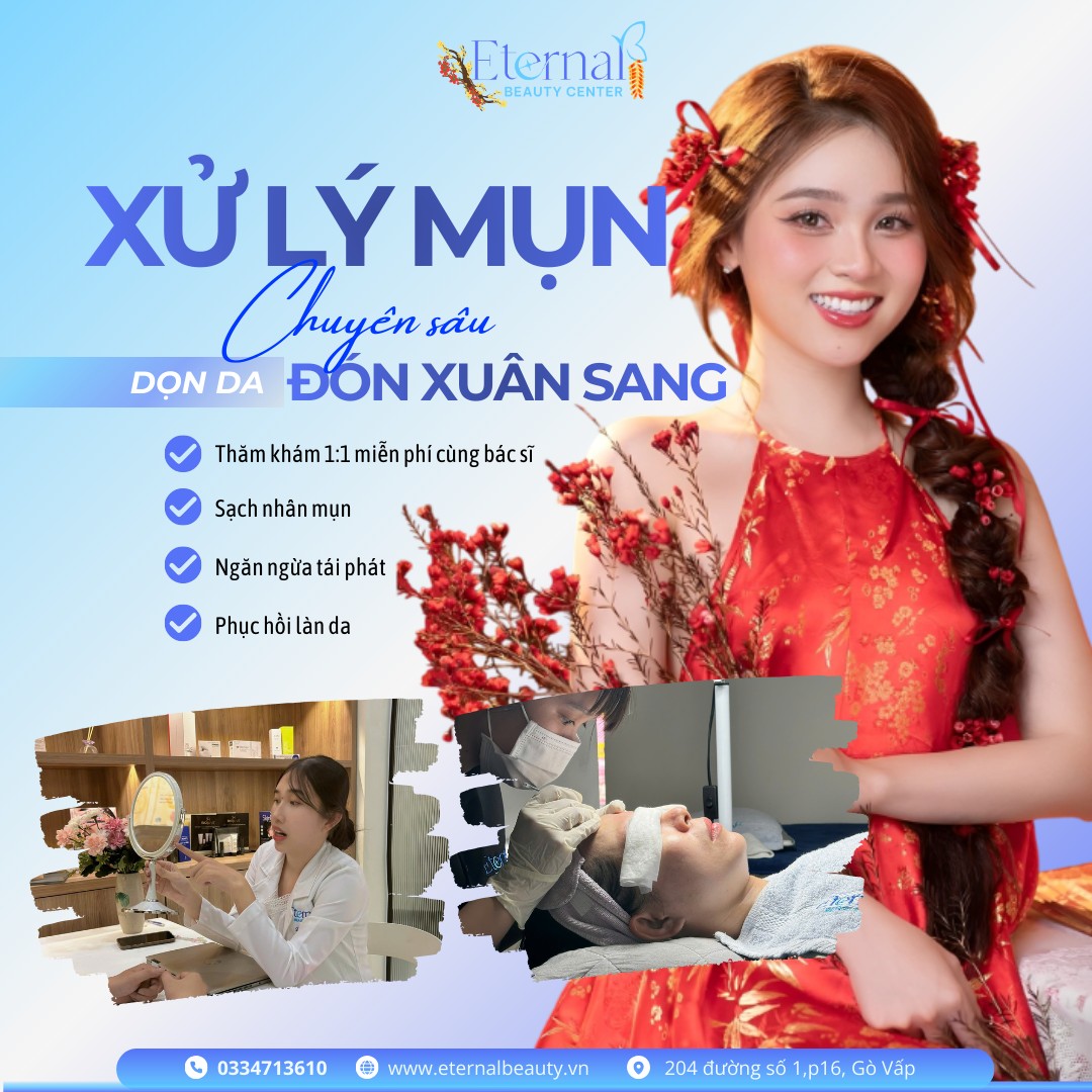 ETERNAL FOR TẾT 2026 – LIỆU TRÌNH CHĂM SÓC DA TRONG 1 BUỔI TRƯỚC TẾT