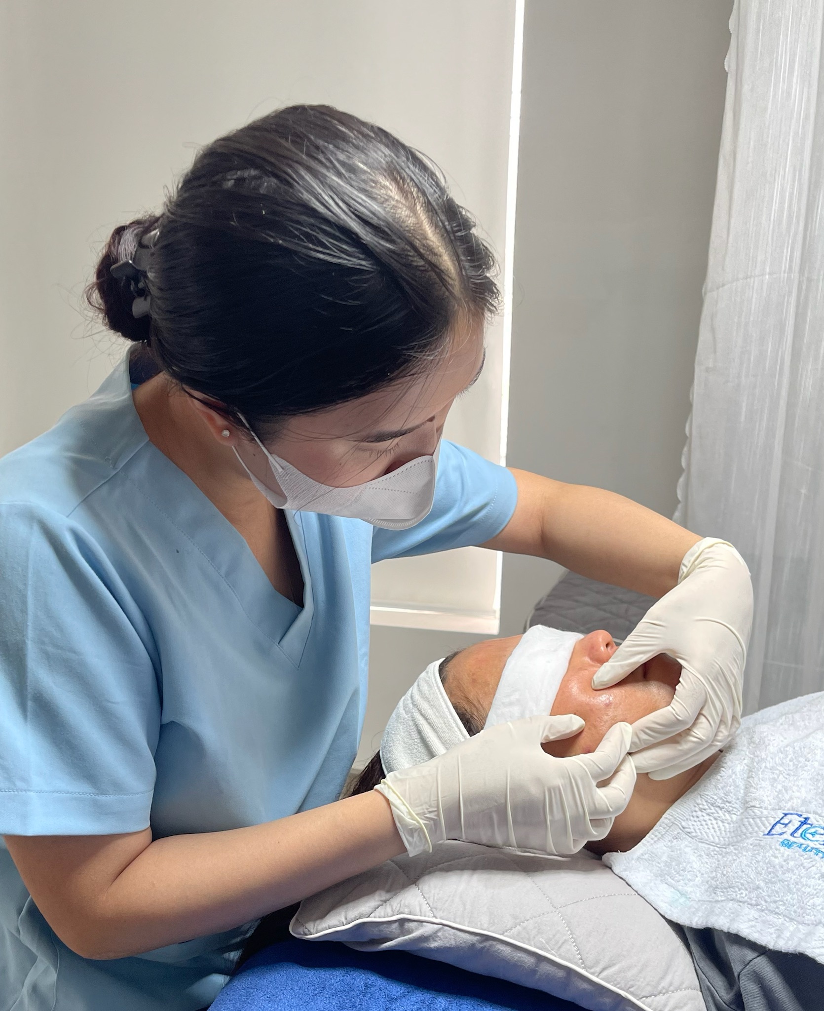 A personalised treatment plan in progress at Eternal Beauty Center