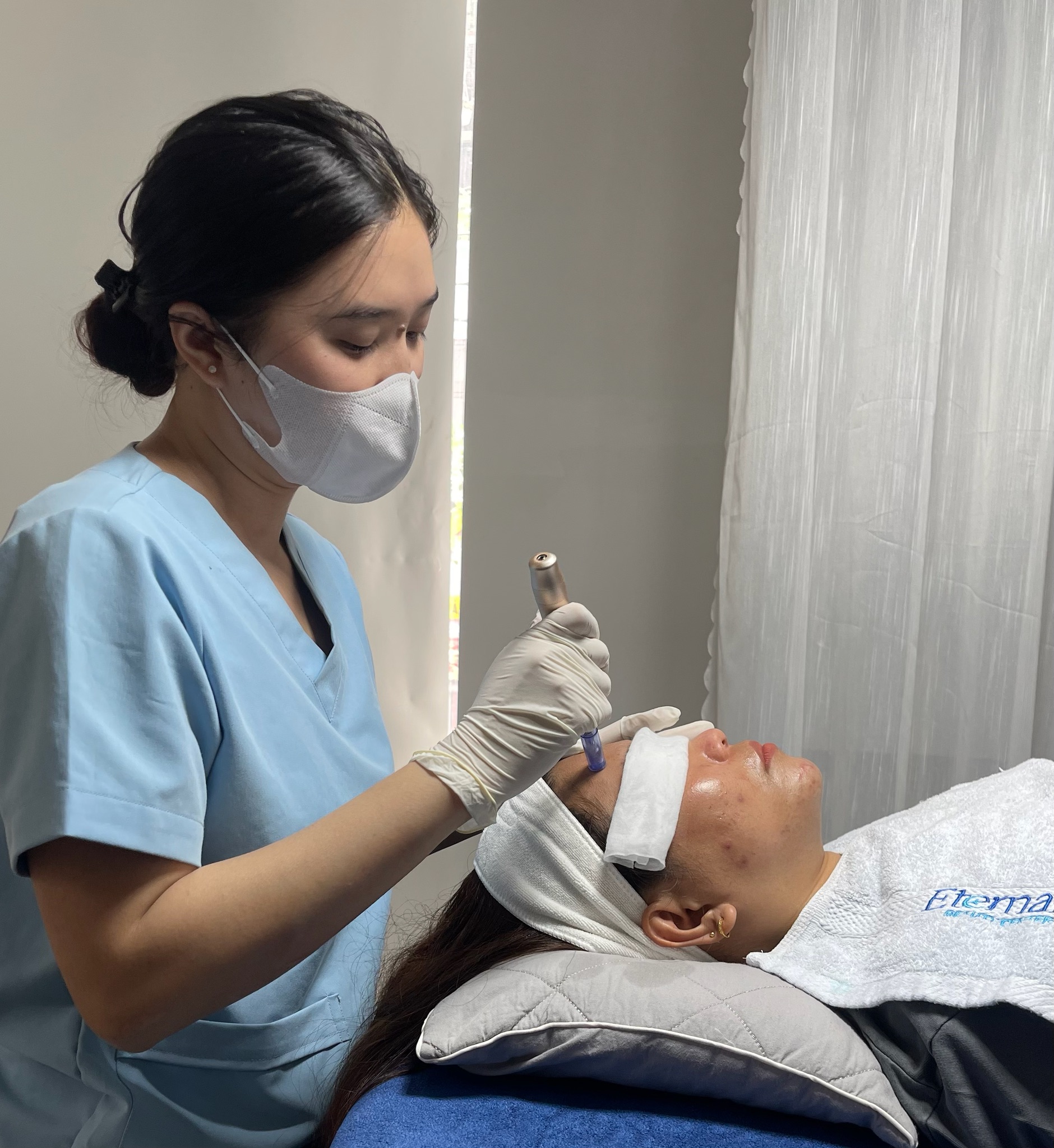 A personalised treatment plan in progress at Eternal Beauty Center